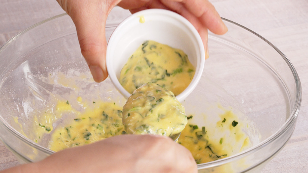 ふわふわ蒸しパンの作り方③