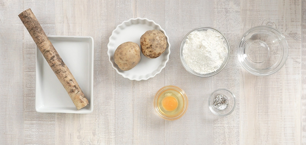 ごぼじゃがポテトの材料/子どもが苦手な野菜レシピ【ごぼう】