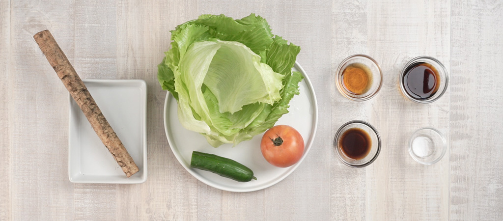 パリパリごぼうサラダの材料/子どもが苦手な野菜レシピ【ごぼう】