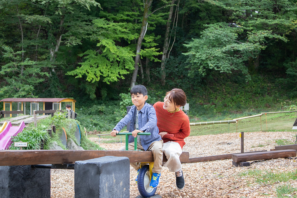 新しくできた子どもの遊び場/とっとり花回廊(鳥取県/南部町)