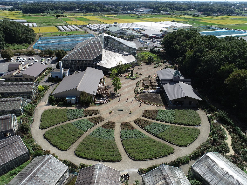 施設全景/とちぎ花センター(栃木県/栃木市)