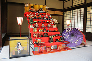 古民家でひなまつり(奈良県/大和郡山市)