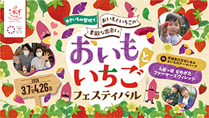 おいもといちごフェスティバル（茨城県／行方市）
