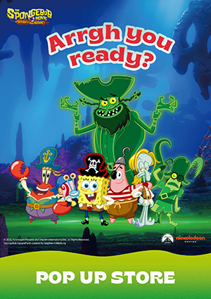 スポンジ・ボブ ポップアップストア(東京都/墨田区)