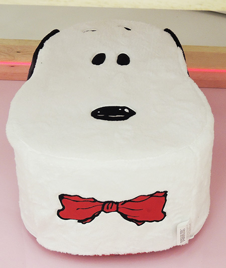 スヌーピーの顔が愛嬌たっぷり/スヌーピーミュージアム(東京都/町田市)