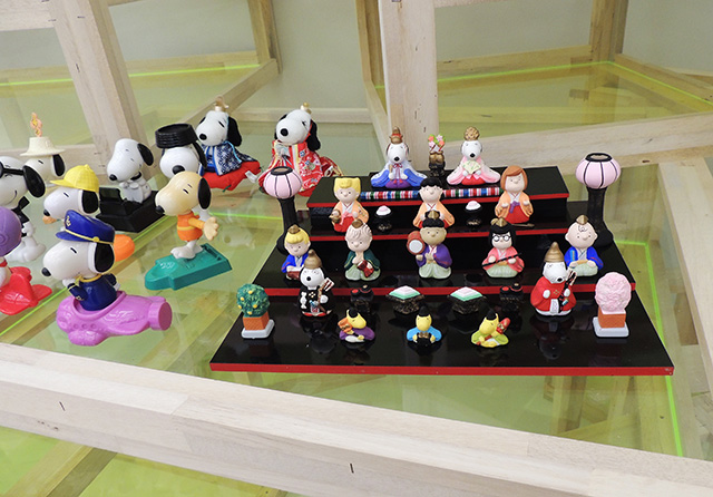 ピーナッツ・ギャングによるひな人形/スヌーピーミュージアム(東京都/町田市)