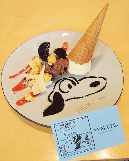 DRIVE ME CRAZY! アイスプレート/スヌーピーミュージアム(東京都/町田市)