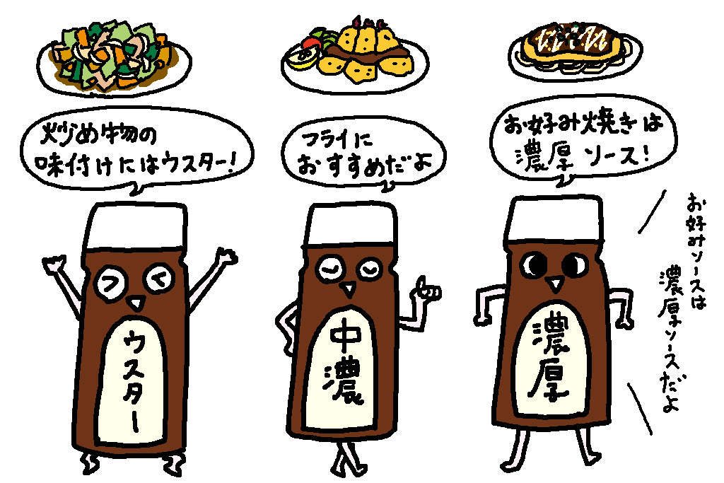 広島県の特産品「ソース」