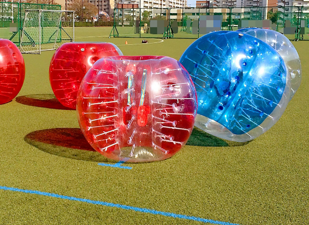 「ローヴァーズバブルサッカーランド」/あかねフェス(千葉県/茂原市)