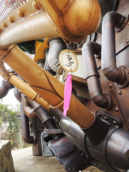 「ハウルの城」お札のようなもの/ジブリパーク（愛知県/長久手市）