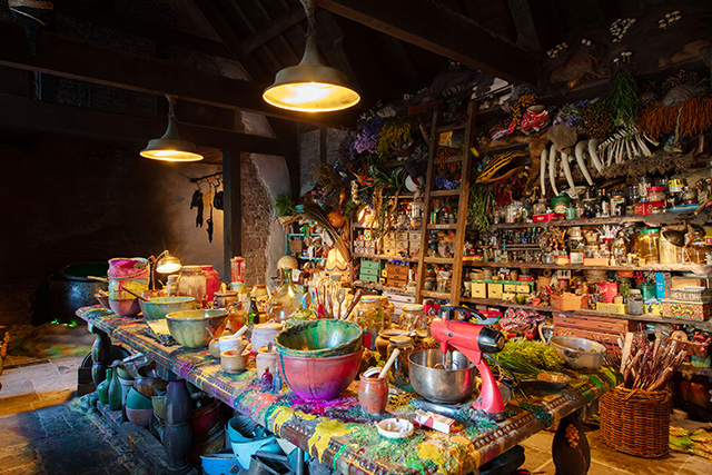 「アーヤと魔女」ラ・ヤーガの作業部屋/ジブリパーク（愛知県/長久手市）