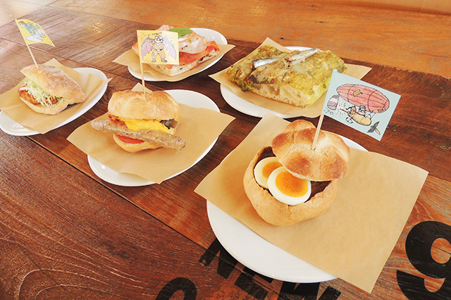 「カフェ 大陸横断飛行」のメニュー各種/ジブリパーク（愛知県/長久手市）