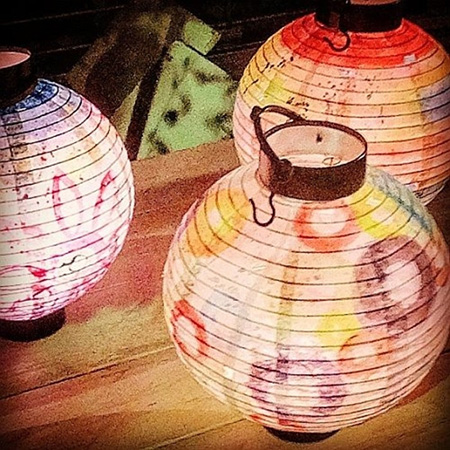 戦国提灯づくり体験/「戦国ワークショップ in イオンモール成田」(千葉県/成田市)