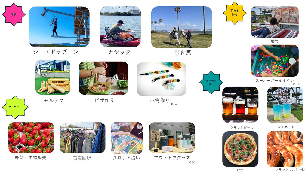 アクティビティやグルメ/国営海の中道海浜公園「光と⾵の広場」(福岡県/福岡市)