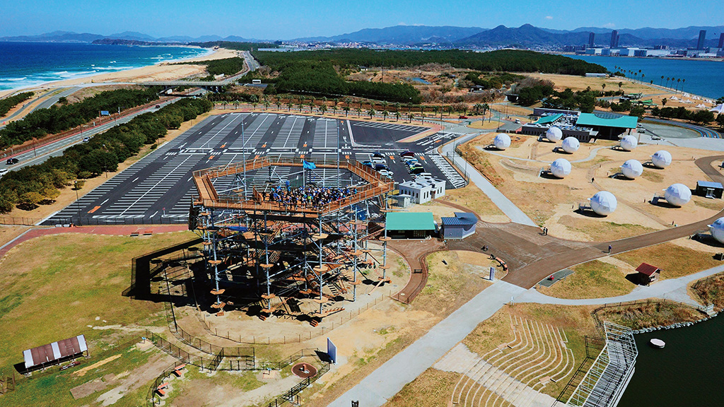 「うみなかバザール」/国営海の中道海浜公園「光と⾵の広場」(福岡県/福岡市)