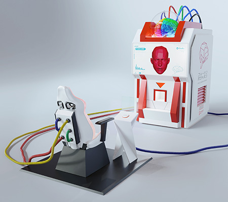 未来のガシャポン「フィーリンガシャポン」/ガシャポン®EXPO 2024　～ガシャポンの未来を見に行こう！～（東京都/豊島区）