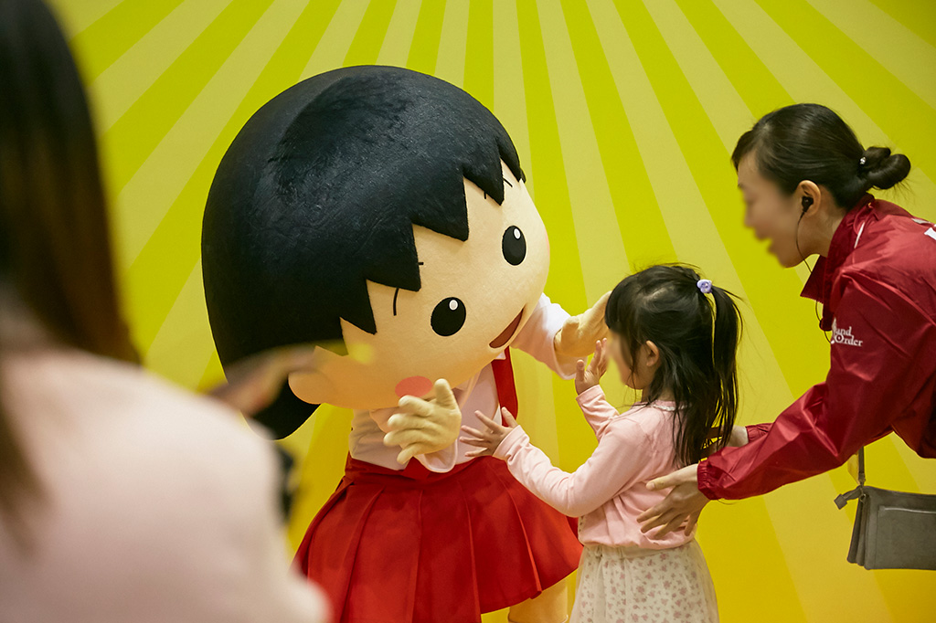 キャラクターグリーティングの様子「ファミリーアニメフェスタ2024」（東京都/江東区）