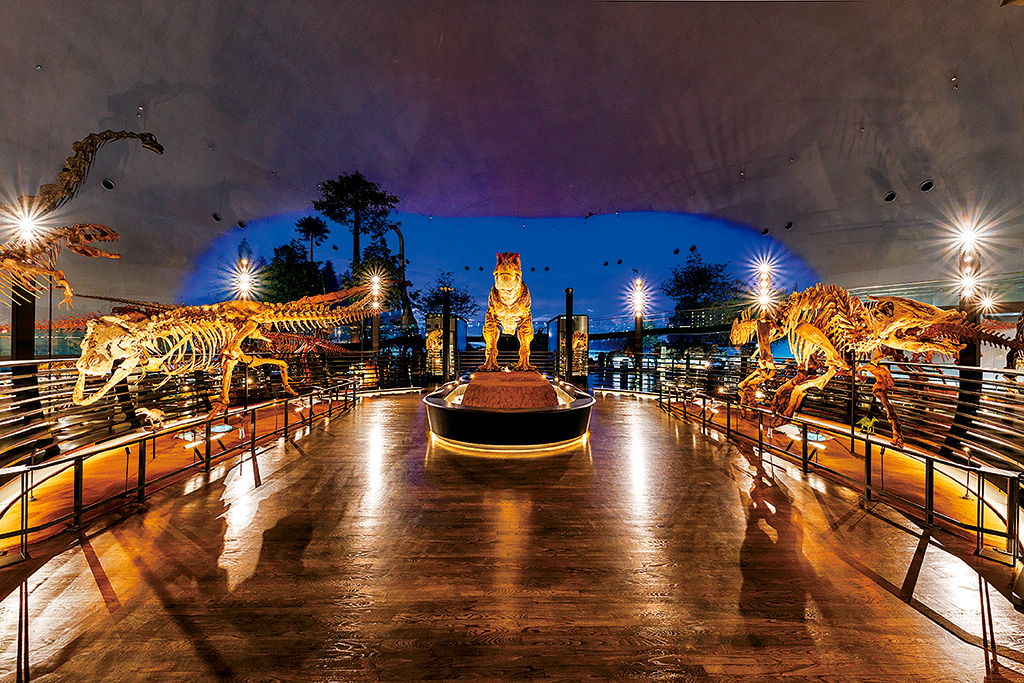 本館1階　恐竜の世界ゾーン/福井県立恐竜博物館（勝山市）