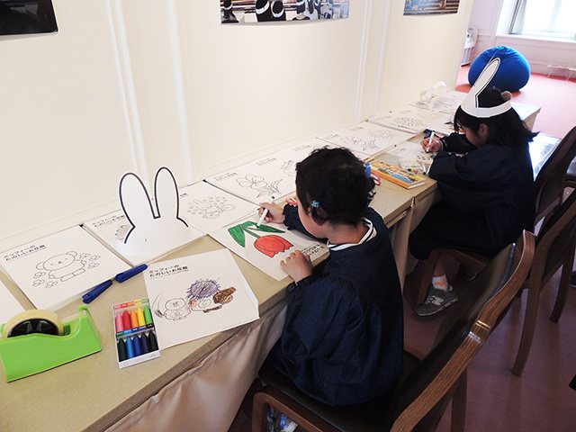 ぬり絵コーナー/ハウステンボス(長崎県/佐世保市)