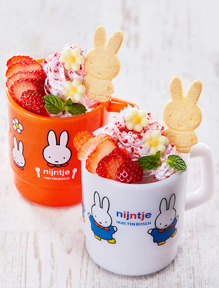 お花畑のミッフィーパフェ/ハウステンボス(長崎県/佐世保市)