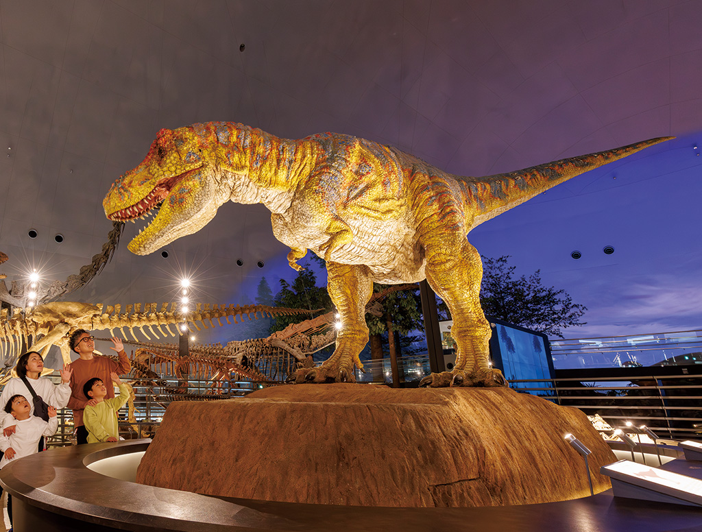 ティラノサウルスロボット/福井県立恐竜博物館(勝山市)