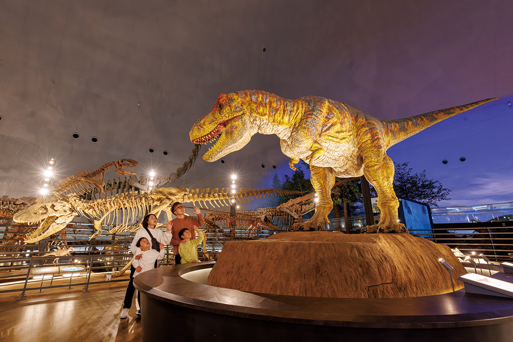 ティラノサウルスロボット/福井県立恐竜博物館(勝山市)