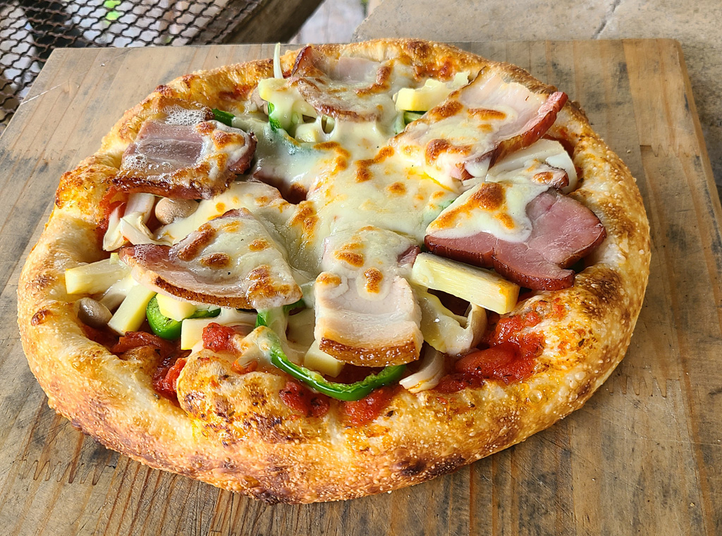 石窯で焼くピザ作り体験/「わたしの田舎 谷当工房」（千葉県／千葉市）