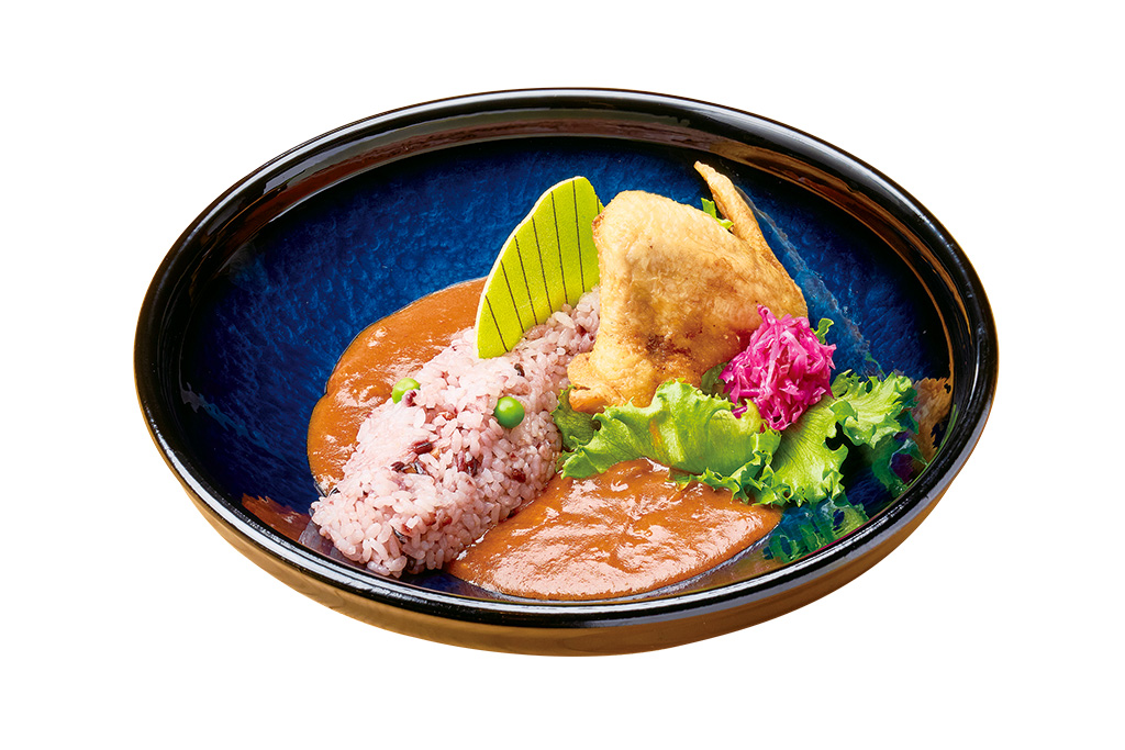 スピノサウルスカレー/福井県立恐竜博物館（勝山市）