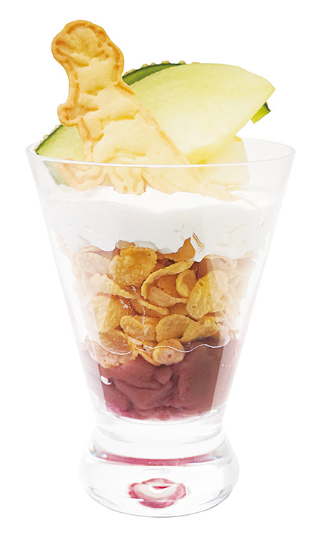 ティラノパフェ/福井県立恐竜博物館（勝山市）