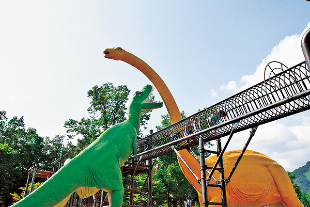 ティラノサウルス広場/かつやま恐竜の森(勝山市)