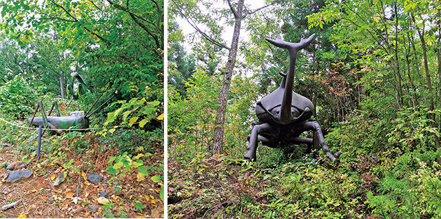 カブトムシなどの巨大昆虫|巨大昆虫冒険ツアー/かつやま恐竜の森(勝山市)