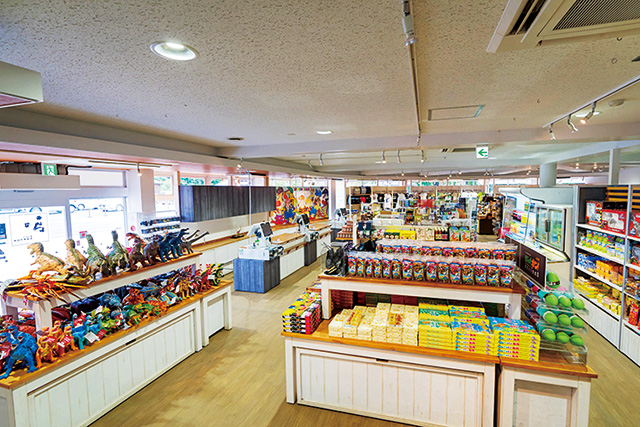 スーベニアショップ ふ らぷとる|ジオターミナル/かつやま恐竜の森(勝山市)