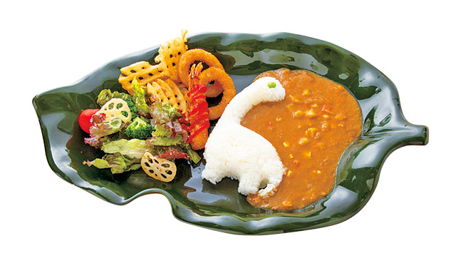 キッズティタンカレー(ドリンク付)|ジオターミナル/かつやま恐竜の森(勝山市)