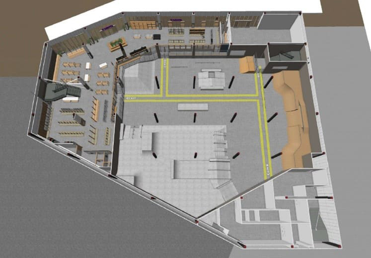 大型スケートパークエリア/ムラサキパーク ららぽーとEXPOCITY(大阪府/吹田市)