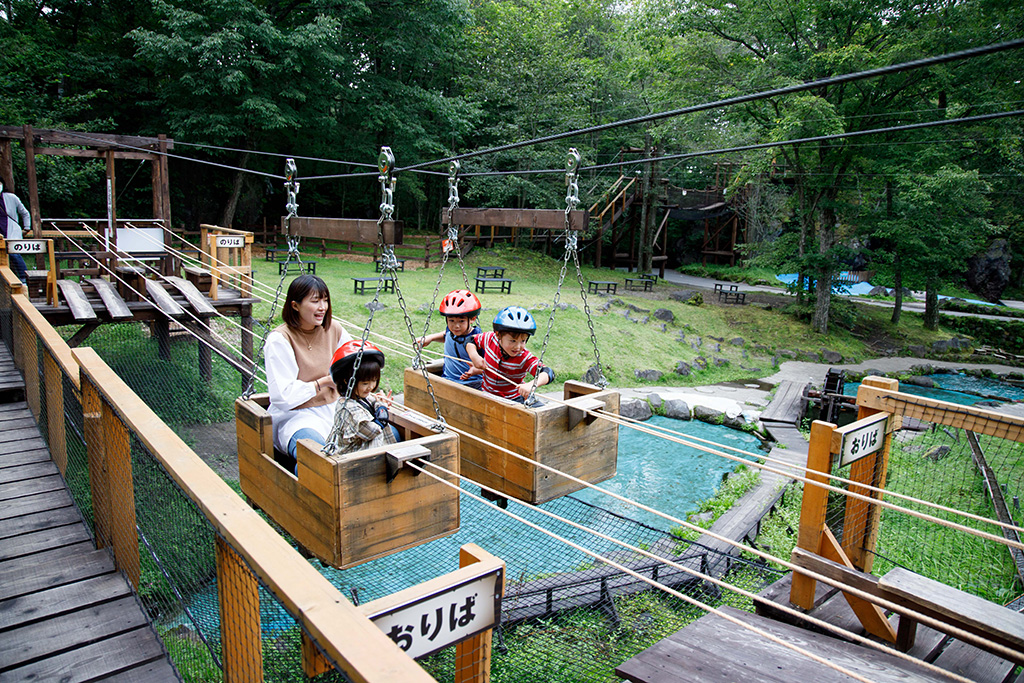 「自然・アスレチックエリア」/軽井沢おもちゃ王国（群馬県/嬬恋村）