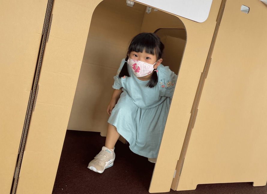 暗闇迷路/防災ヒーロー入団試験 in イオンモール熊本（熊本県/嘉島町）