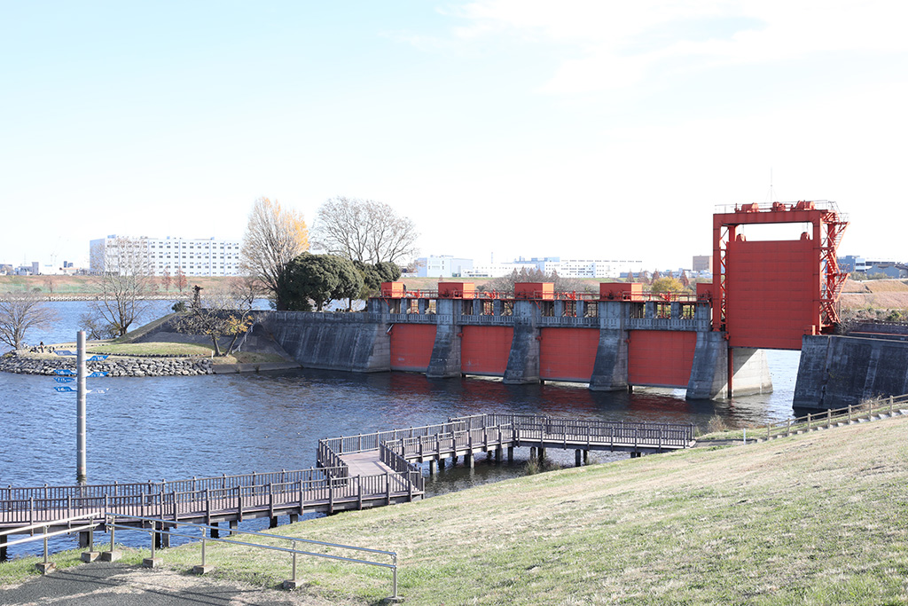 荒川放水路（東京都/北区）
