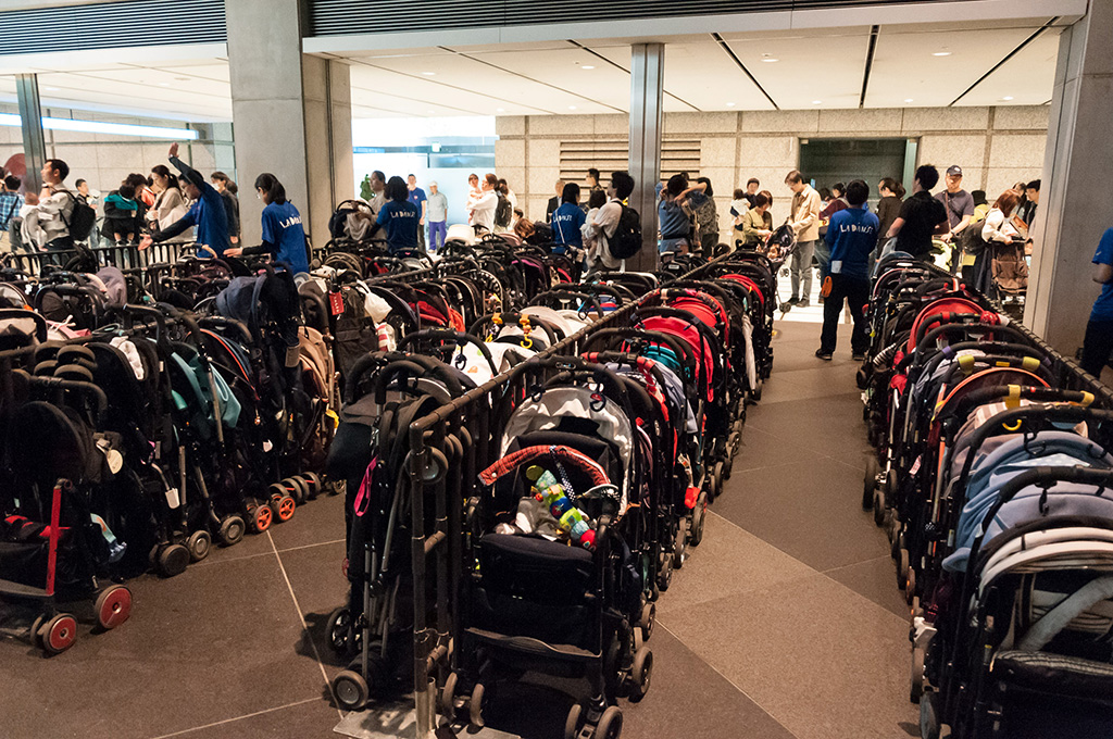 ベビーカー置き場/ラ・フォル・ジュルネ TOKYO 2024(東京都/千代田区)