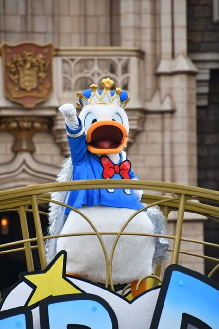 「ドナルドのクワッキー・ダックシティ」パレードの様子/東京ディズニーランド(千葉県/浦安市)