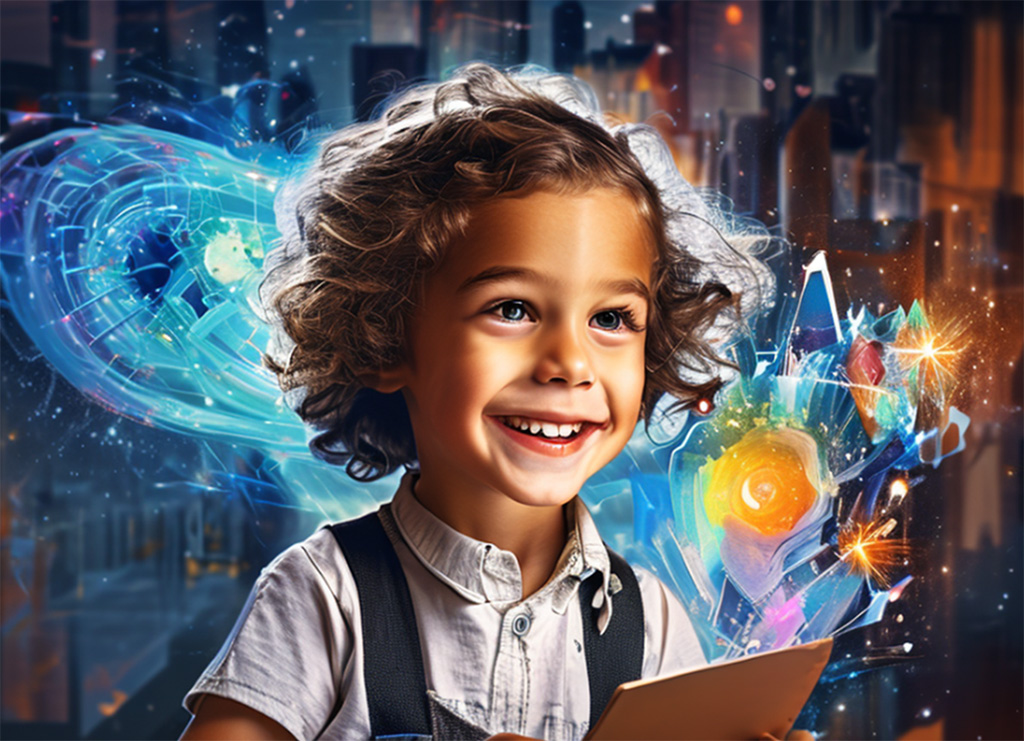 「たんけん“みらいのあそびまなび”フェス」画像生成AIを活用したアート作成体験/イオンモール幕張新都心(千葉県/千葉市)