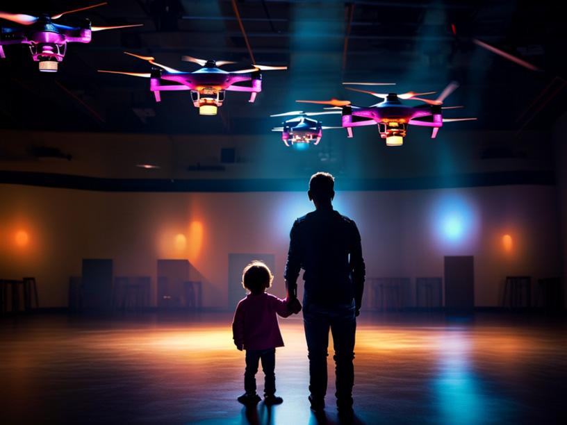 「たんけん“みらいのあそびまなび”フェス」屋内ドローンショー/イオンモール幕張新都心(千葉県/千葉市)