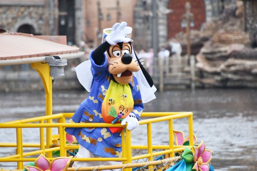 「“ファンタジースプリングス”スペシャルグリーティング」グーフィー/東京ディズニーシー（千葉県/浦安市）