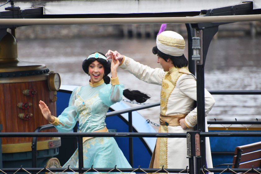ラビアンコーストのアラジン、ジャスミン/東京ディズニーシー（千葉県/浦安市）