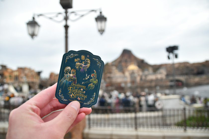 「ドリーミング・オブ・ファンタジースプリングス」イベント限定のオリジナルシール/東京ディズニーシー（千葉県/浦安市）