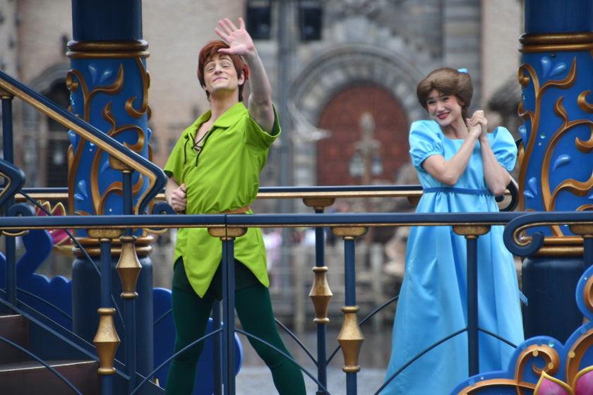 ピーターパンとウェンディ/東京ディズニーシー（千葉県/浦安市）