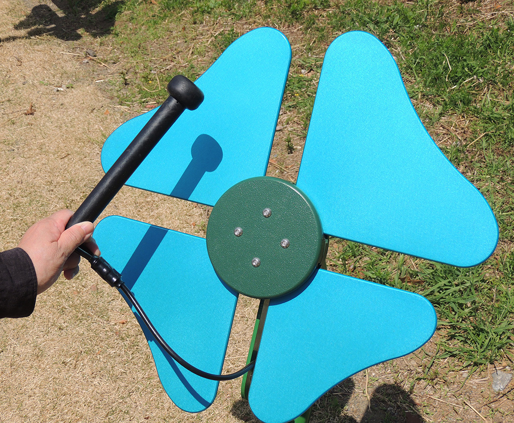 マリンバのような美しい音が鳴る「ミュージック・フラワー」/西武園ゆうえんち(埼玉県/所沢市)