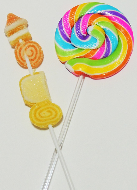 グミ串500円やレインボーロリポップ/西武園ゆうえんち(埼玉県/所沢市)