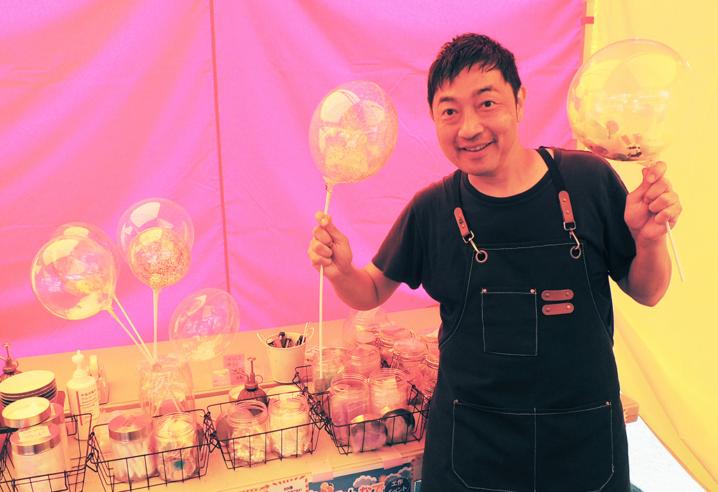 自分だけのマラカスバルーン/西武園ゆうえんち(埼玉県/所沢市)