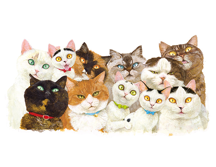 隙あらば猫 町田尚子絵本原画展(京都府/京都市)