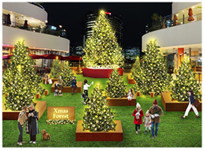 niko and ...×横浜ベイクォーター Christmas Forest(神奈川県横浜市)